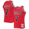 Toni Kukoc Chicago Trendy Bulls 1997/98 Hardwood Classics Swingman Jersey Red Great for Fans