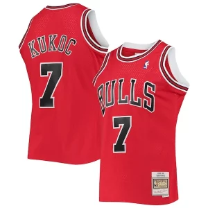 Toni Kukoc Chicago Trendy Bulls 1997/98 Hardwood Classics Swingman Jersey Red Great for Fans