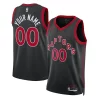 Toronto Raptors Jordan Chic Brand Unisex 2022/23 Swingman Custom Jersey Statement Edition Black for Basketball Enthusiasts