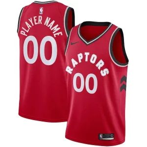 Toronto Raptors Nike 2020/21 Swingman Custom Jersey Icon Edition Gorgeous Red for Basketball Enthusiasts