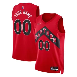 Toronto Raptors Nike 2021/22 Diamond Premium Swingman Custom Jersey Icon Edition Red Must - Have for Jerseys Lovers