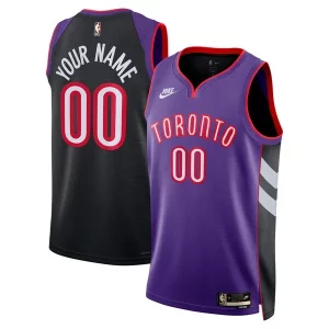 Toronto Raptors Nike Fabulous Unisex Adult Swingman Custom Jersey Classic Edition Purple Must - Have for Jerseys Lovers
