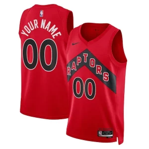 Toronto Raptors Nike Unisex Swingman Custom Jersey Red Icon Unique Edition Must - Have for Jerseys Lovers