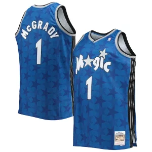 Tracy McGrady Orlando Magic Big & Tall 2000/01 Hardwood Stylish Classics Swingman Jersey Blue/Black for Basketball Enthusiasts