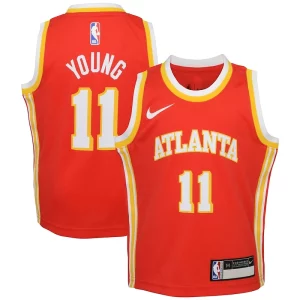 Trae Trendy Young Atlanta Hawks Nike Preschool Swingman Player Jersey Icon Edition Red Ideal for Collectors
