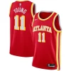 Trae Young Stylish Atlanta Hawks Nike Unisex Swingman Jersey Icon Edition Red/White Great for Fans