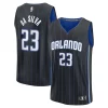 Tristan Gorgeous da Silva Orlando Magic Youth 2024 NBA Draft Fast Break Player Jersey Icon Edition Black Perfect for Game Day