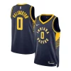 Tyrese Haliburton Indiana Pacers Nike Unisex Swingman Jersey Icon Edition Eye - catching Navy Great for Fans