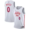 Tyrese Maxey Philadelphia 76ers Nike Unique Unisex 2022/23 Swingman Jersey City Edition White Must - Have for Jerseys Lovers