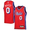 Tyrese Maxey Philadelphia Unique 76ers Jordan Brand Youth Swingman Jersey Statement Edition Red Great for Fans
