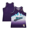 Utah Jazz 1996 Trendy 97 Hardwood Classics Swingman Jersey Purple Perfect for Game Day