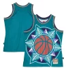 Utah Jazz Hardwood Classics Blown Out Fashion Jersey Eye - catching Turquoise Must - Have for Jerseys Lovers