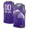 Utah Jazz Nike Unisex 2023/24 Chic Custom Swingman Jersey Purple City Edition Perfect for Game Day