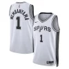 Victor Wembanyama San Antonio Spurs Fabulous Nike Unisex Swingman Jersey Association Edition White Must - Have for Jerseys Lovers