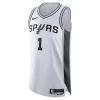 Victor Wembanyama San Antonio Spurs Nike Authentic Jersey Stylish Association Edition White for Basketball Enthusiasts
