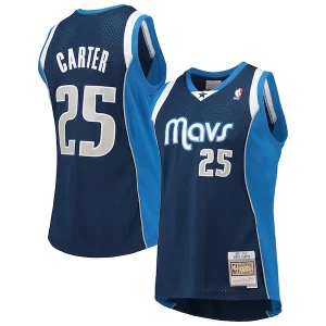 Vince Carter Dallas Mavericks 2011/12 Hardwood Unique Classics Swingman Jersey Navy Must - Have for Jerseys Lovers
