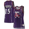 Vince Carter Eye - catching Toronto Raptors Women's 1998/99 Hardwood Classics Swingman Jersey Purple Ideal for Collectors
