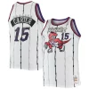 Vince Carter Toronto Raptors 1998/99 Big Unique & Tall Hardwood Classics Swingman Jersey White/Purple for Basketball Enthusiasts