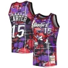 Vince Carter Toronto Raptors 1998/99 Hardwood Classics Lunar New Year Swingman Jersey Trendy Purple Great for Fans