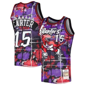 Vince Carter Toronto Raptors 1998/99 Hardwood Classics Lunar New Year Swingman Jersey Trendy Purple Great for Fans