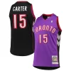 Vince Carter Toronto Raptors Chic 1999/2000 Hardwood Classics Authentic Jersey Purple for Basketball Enthusiasts