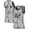 Vince Carter Toronto Raptors Women's 1998 Doodle Swingman Stylish Jersey White Ideal for Collectors