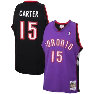 Vince Premium Carter Toronto Raptors 1999/00 Hardwood Classics Swingman Jersey Purple/White Must - Have for Jerseys Lovers