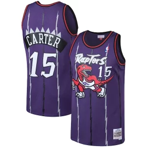 Vince Trendy Carter Toronto Raptors 1998/99 Big & Tall Hardwood Classics Swingman Jersey Purple/White Ideal for Collectors