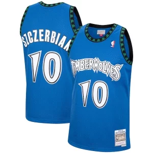 Wally Szczerbiak Minnesota Timberwolves 2001/02 Hardwood Classics Swingman Jersey Blue Chic Ideal for Collectors