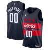 Washington Wizards Jordan Brand Unisex Unique 2024/25 Custom Swingman Jersey Statement Edition Navy Perfect for Game Day