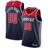 Washington Wizards Jordan Gorgeous Brand Swingman Custom Jersey Statement Edition Navy Great for Fans