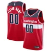 Washington Wizards Nike 2020/21 Swingman Custom Jersey Icon Edition Red Stylish Must - Have for Jerseys Lovers
