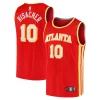 Zaccharie Risacher Atlanta Hawks Youth 2024 NBA Draft Unique Fast Break Player Jersey Icon Edition Red Great for Fans