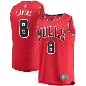 Zach LaVine Chicago Bulls Youth Fast Break Trendy Replica Player Jersey Icon Edition Red Great for Fans