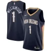 Zion Williamson New Elegant Orleans Pelicans Nike Swingman Jersey Navy Icon Edition Perfect for Game Day