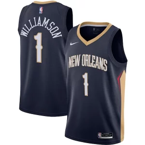 Zion Williamson New Elegant Orleans Pelicans Nike Swingman Jersey Navy Icon Edition Perfect for Game Day