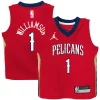 Zion Williamson New Orleans Pelicans Jordan Brand Fabulous Toddler 2020/21 Jersey Red Statement Edition Ideal for Collectors