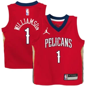 Zion Williamson New Orleans Pelicans Jordan Brand Fabulous Toddler 2020/21 Jersey Red Statement Edition Ideal for Collectors