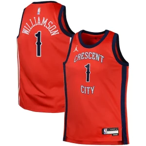 Zion Williamson New Orleans Pelicans Jordan Brand Swingman Jersey Chic Statement Red Must - Have for Jerseys Lovers