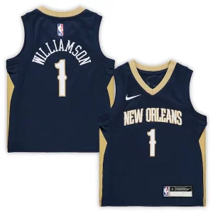 Zion Williamson New Orleans Pelicans Nike Preschool Replica Jersey Icon Edition Gorgeous Navy Ideal for Collectors