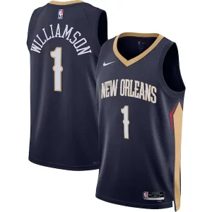 Zion Williamson New Orleans Pelicans Nike Unisex Swingman Jersey Icon Edition Navy/White Gorgeous Ideal for Collectors