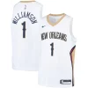 Zion Williamson New Orleans Pelicans Nike Youth Swingman Player Jersey Association Edition Eye - catching White/Navy Ideal for Collectors