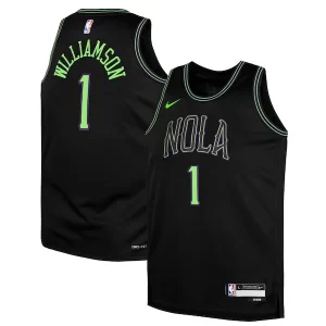 Zion Williamson New Orleans Pelicans Nike Youth Swingman Replica Gorgeous Jersey City Edition Black Ideal for Collectors