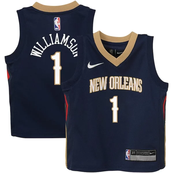 Zion Williamson New Orleans Pelicans Nike Toddler Swingman Player Jersey Icon Edition Navy Chic Perfect for Game Day